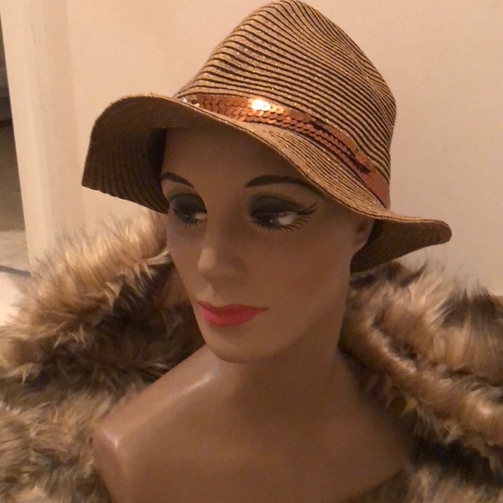 Hat With Sequins - image 1